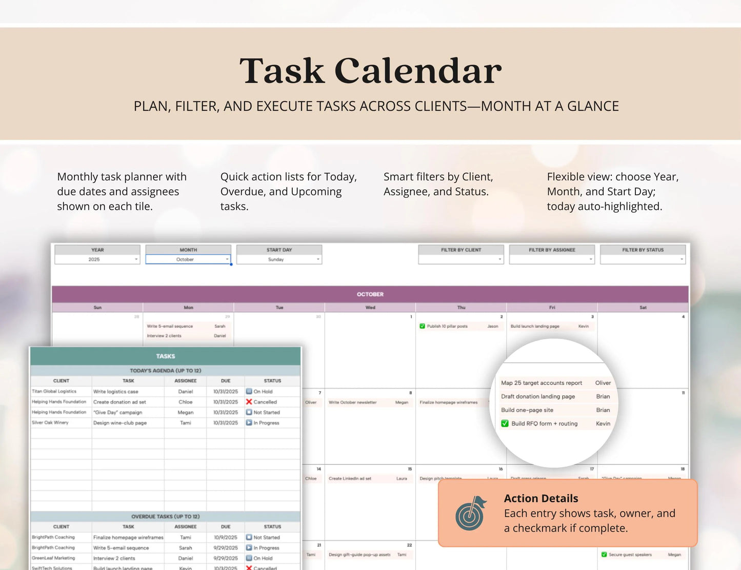 Client Tracker Excel Small Business CRM Google Sheets Client Tracker