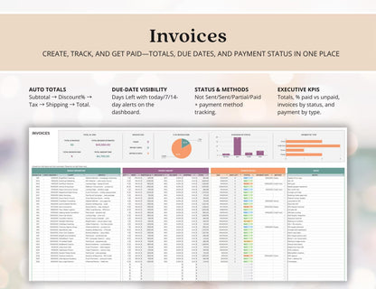 Client Tracker Excel Small Business CRM Google Sheets Client Tracker